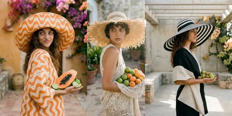 Summer Fashion Editorial Photography generated by undefined