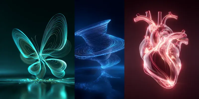 Minimal Void Reflection Wallpapers generated by undefined