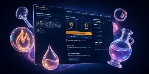 Alchemy Merge Lab Game Builder generated by codex