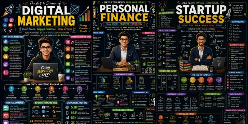 Marketing Blueprint Infographics generated by undefined
