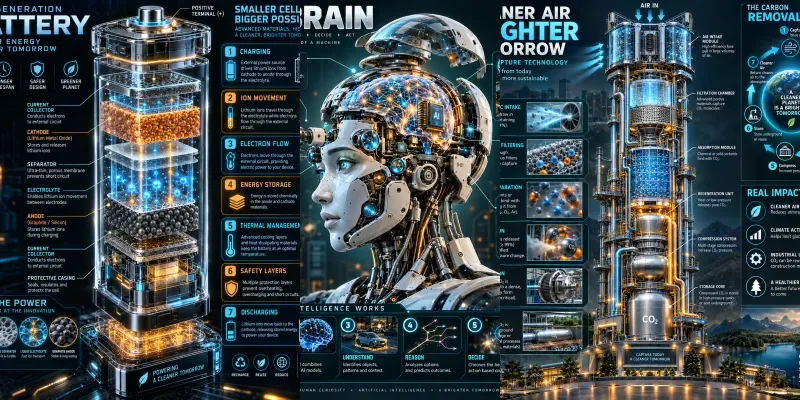 Futuristic Science Infographics