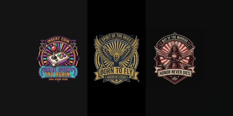 Retro Tee Designs generated by undefined