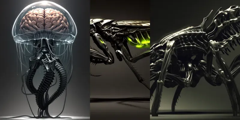 Biomechanical Creature Generator