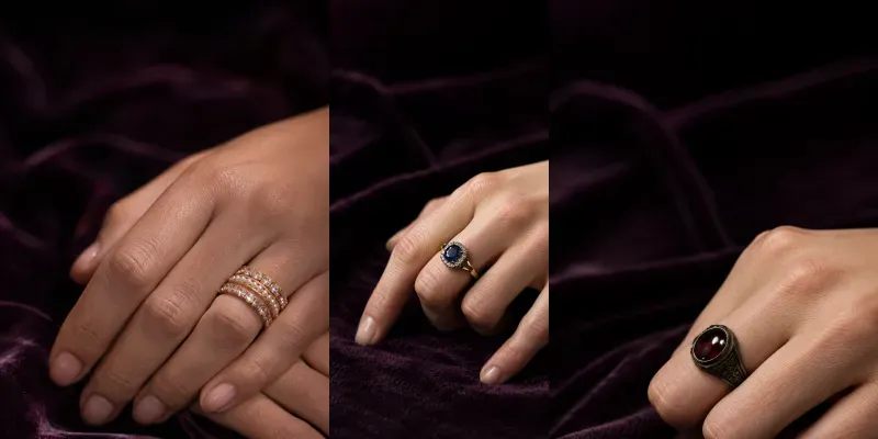 Velvet Shadow Jewelry Macros Realistic generated by undefined