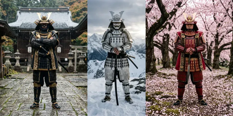 Epic Samurai Portrait Generator generated by undefined