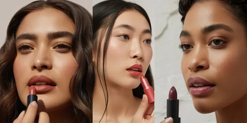 UGC Realistic Beauty Lipstick Shots generated by undefined