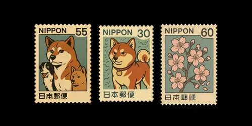 Retro Anime Japanese Stamp Makers generated by chatgpt-image