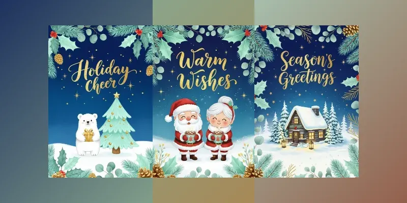 Holy Night Christmas Junk Journal Papers generated by undefined