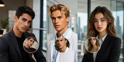 Professional LinkedIn Portrait Photos generated by chatgpt-image