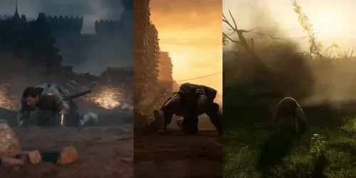 Michael Bay Hero Orbit Shots generated by hailuo