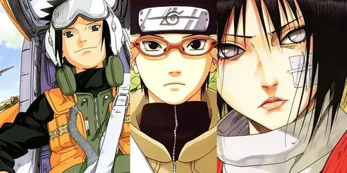 Masashi Kishimoto Style Color Manga Art generated by midjourney