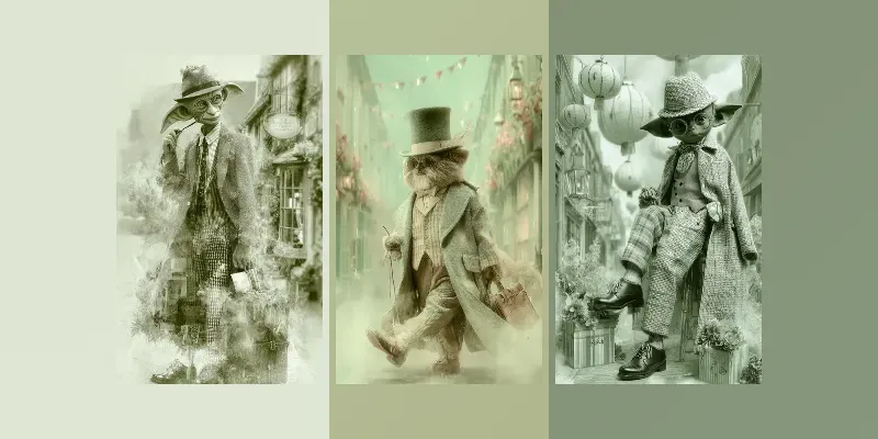 Cinematic Fantasy Creature Portraits generated by undefined