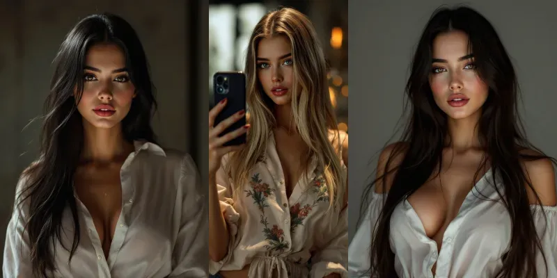 Photos Beautiful Girls generated by undefined