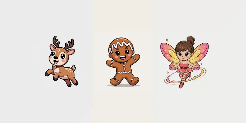 Chibi Christmas Character Creators generated by undefined