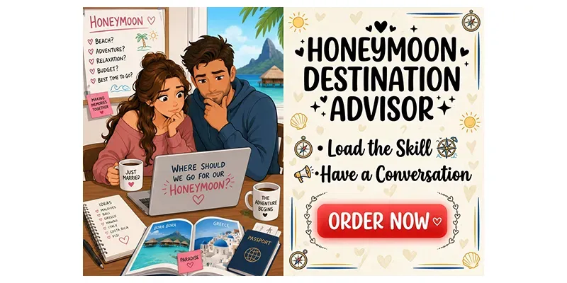 Honeymoon Destination Advisor generated by undefined