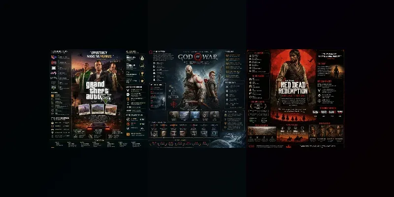 Gaming Infographic Poster Makers generated by undefined