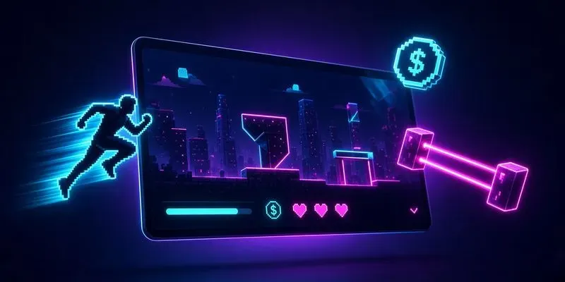 Cyberpunk Side Scrolling Platform Game