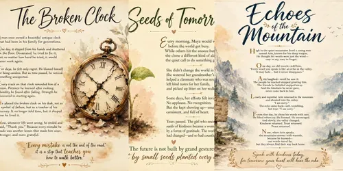 Timeless Inspirational Story Posters generated by chatgpt-image