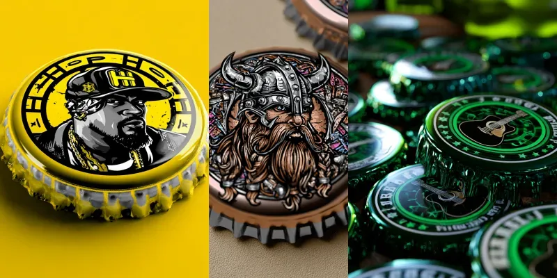 Bottlecap Custom Designs generated by undefined