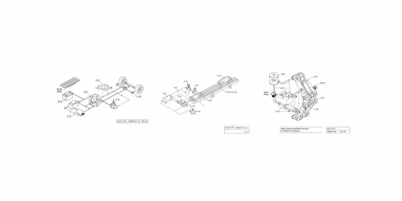 Hydraulic Circuit Schematics Iso 1219 C generated by undefined