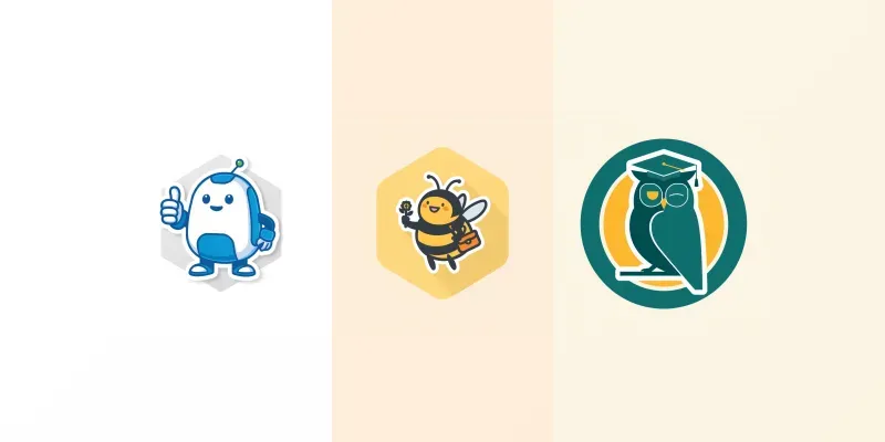 Flat Vector Brand Mascots generated by undefined