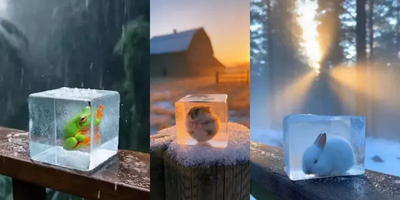 Cinematic Frozen Animal Reveals generated by undefined