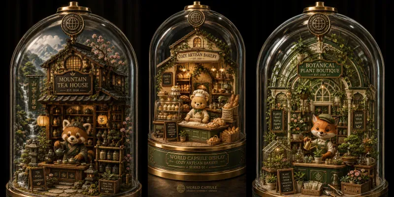 Miniature World Architects generated by undefined