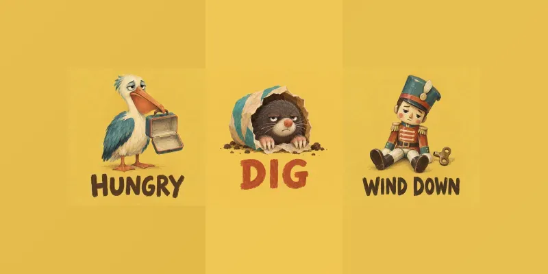 Gouache Storybook Character Icons