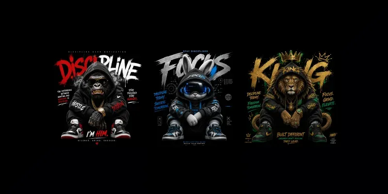 Luxury Streetwear Teddies generated by undefined