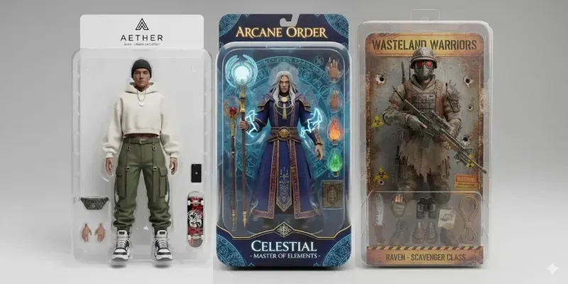 Collectible 3D Toy Action Figures generated by undefined