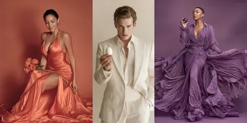 Cinematic High Fashion Portraits generated by midjourney