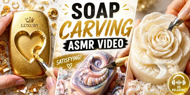 Soap Carving ASMR Videos generated by undefined
