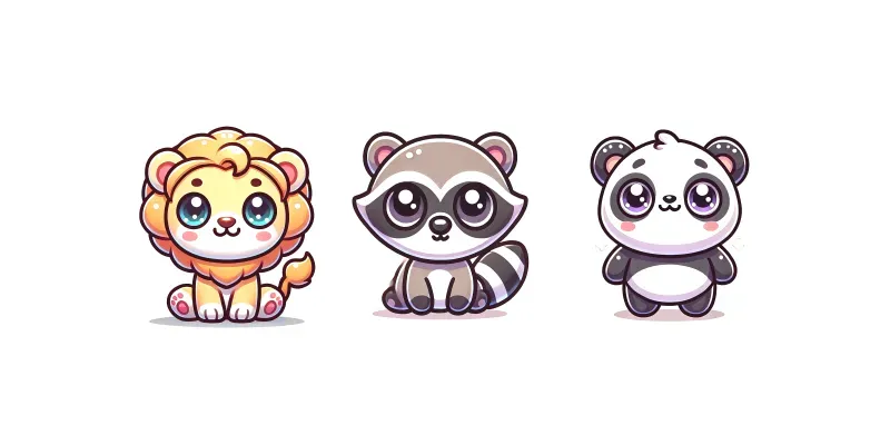 Adorable Pet Icons generated by undefined