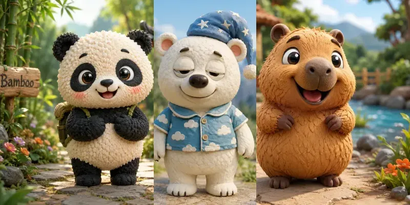 Clay Wool Critter Creator Packs generated by undefined