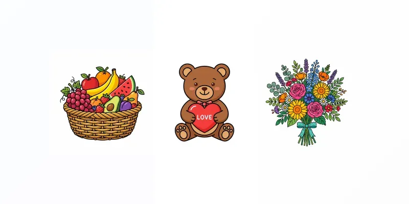 Whimsical Clipart Collections generated by undefined