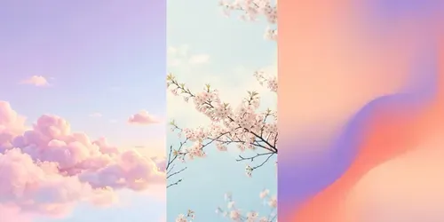 Aesthetic Phone Wallpaper Studios generated by gemini-image