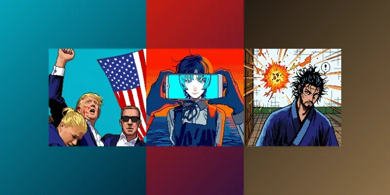 Retro Pixel Art From Images generated by undefined