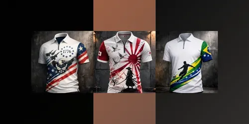 Patriotic Polo Shirt Mockup Generator generated by chatgpt-image