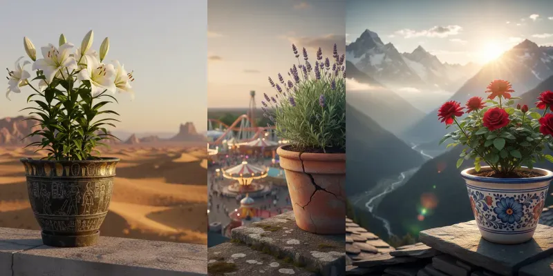 Images Of Potted Plants generated by undefined