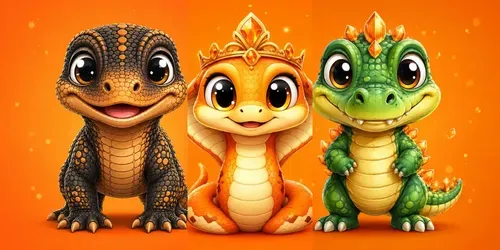 Cute Reptile Mascot Generator generated by chatgpt-image