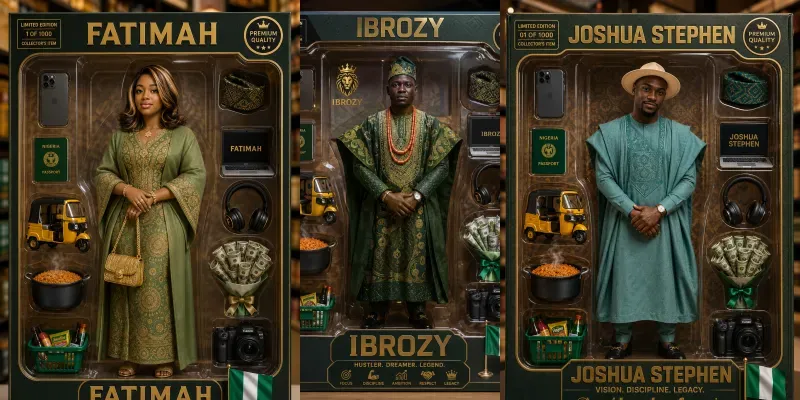 Naija Icons Action Figures generated by undefined