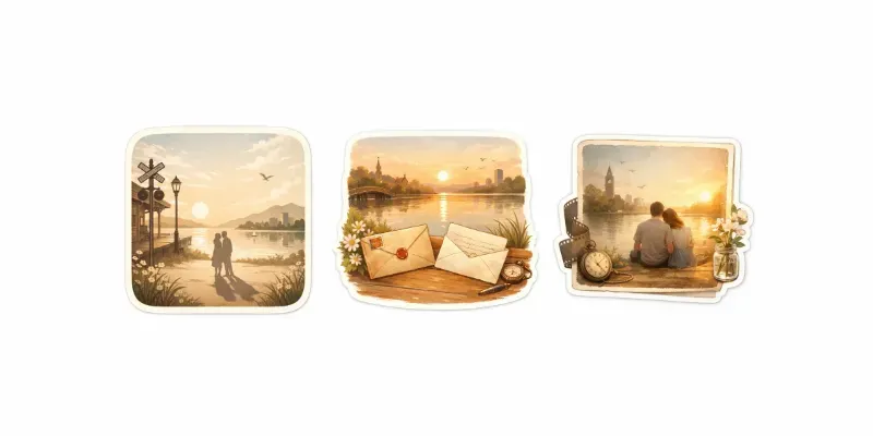 Timeless Valentine Love Stickers generated by undefined