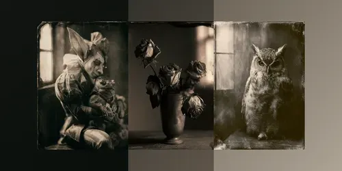 Antique Daguerreotype Portraits generated by midjourney