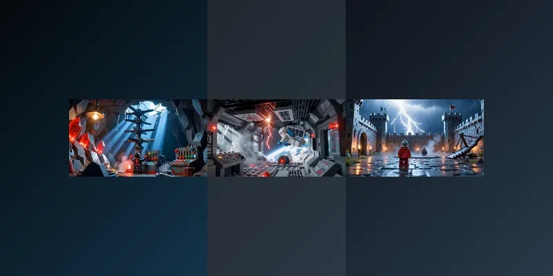 Lego Cinematic Story Clip Builders generated by undefined