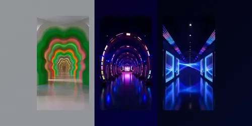 Cinematic Fantasy Tunnel Videos generated by grok-video