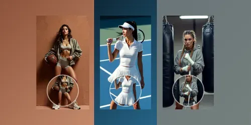 Cinematic Female Sports Lifestyles generated by grok-video