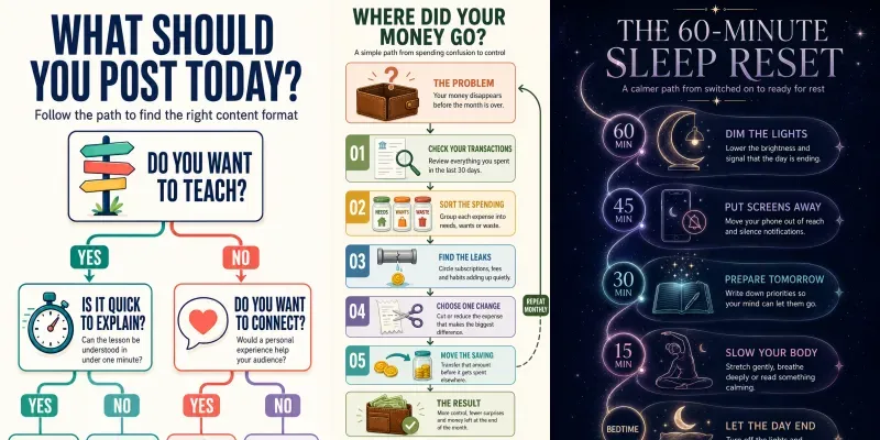 Flowchart Infographics generated by undefined