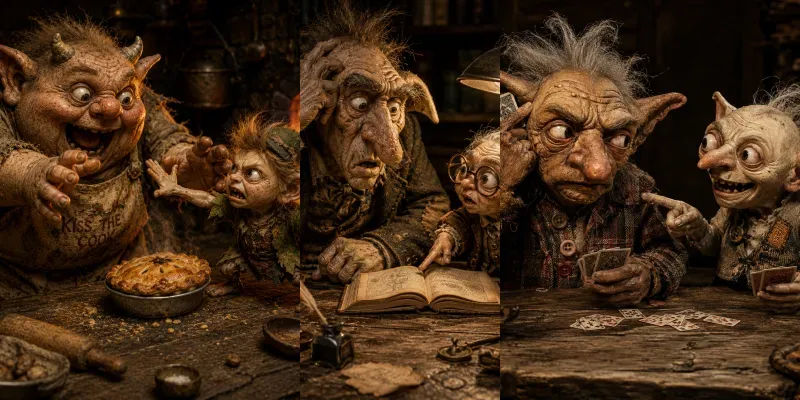 Clay Creature Duos generated by undefined