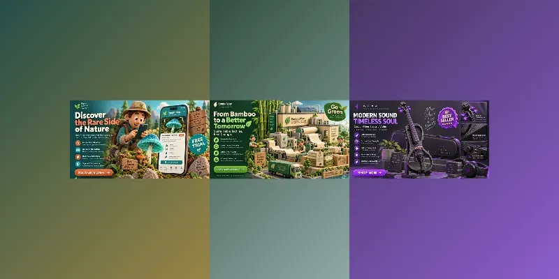 Vibrant Isometric Ad Infographics generated by undefined