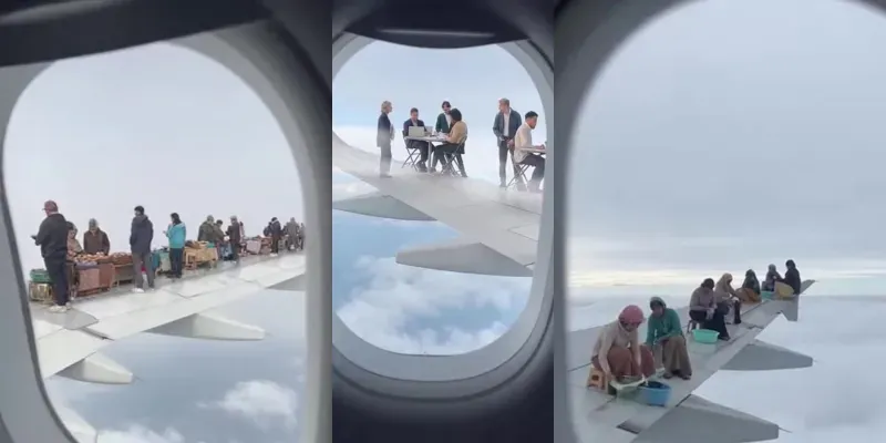 Everyday Lives Above The Clouds generated by undefined